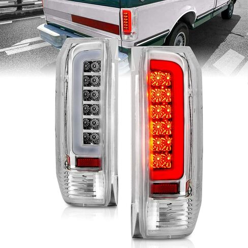 Amerilite for 1989-1996 Ford F150 Bronco F250 F350 Truck 3D C-Type Tube Bar Clear Replacement Light Light-Prastender and Driver Side in Saudi Arabia