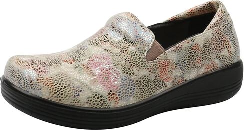 Glolily Kate Women's Slip-On Shoe - Professional Lightweight Extra Cushion, Slip-Resistant Work Shoe with Removeable Supportive Orthotic Arch Support Footbed in Saudi Arabia