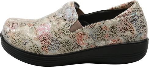 Glolily Kate Women's Slip-On Shoe - Professional Lightweight Extra Cushion, Slip-Resistant Work Shoe with Removeable Supportive Orthotic Arch Support Footbed in Saudi Arabia