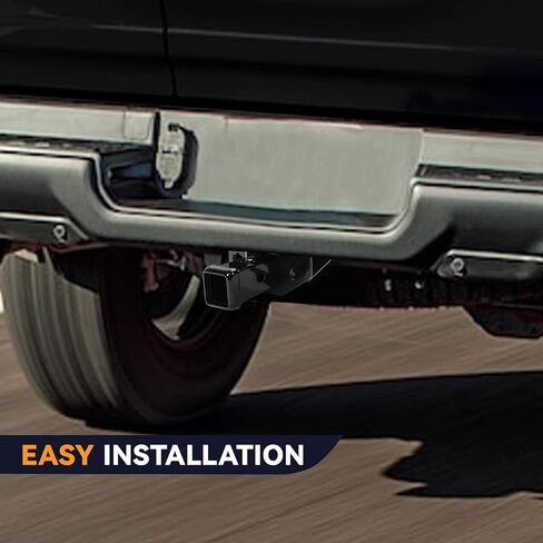 Kuafu Class 3 Trowing Trailer Hitch متوافق مع 2003-2023 Dodge RAM 1500 2500 3500 Classic الخلفي المتلقي القطر السحب كومبو مع مجموعة الغلاف - 2 بوصة in Saudi Arabia