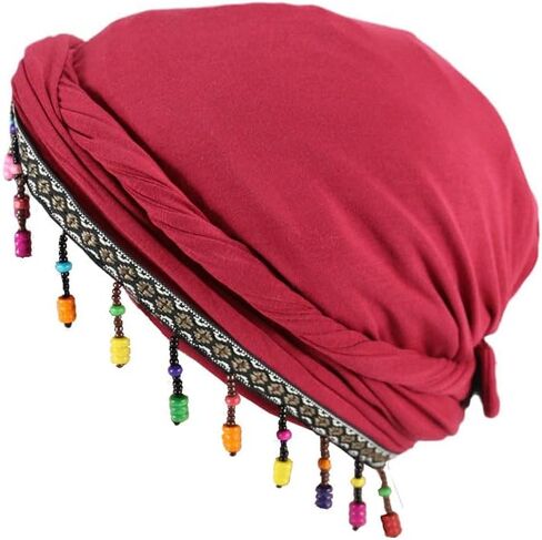 Douuyuhet CEMO Chemo Turban Admear Head Cancer Cancer Admear Chemo Hats للنساء مع تساقط الشعر in Kuwait