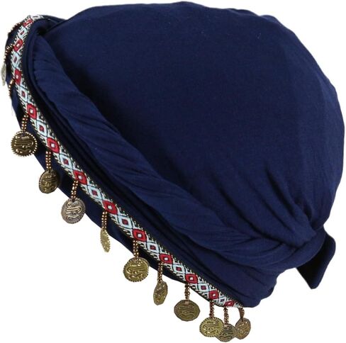 DouuYuhet Cotton Chemo Turban Headwear Soft Cancer Headwear Elastic Chemo Hats for Women with Hair Loss in Kuwait