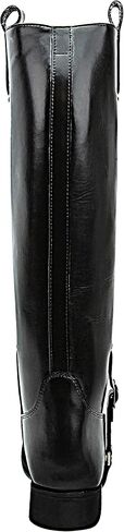 Mens Man Dignity Dress Dressage Horse Riding Boots Stylish Fashion Equestrian Pull On Black in Saudi Arabia