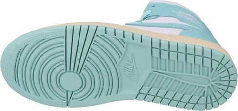 Jordan Women's 1 Mid Sail/Diffused Blue-Blue Grey (BQ6472 140) - 8 in Saudi Arabia