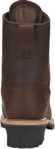 Carolina Elm 8 "Internal Metguard معزول مقاوم للماء أحذية عمل للأصابع الفولاذية للرجال - 600 جرام ، مع خارجي مقاوم للزيت والانزلاق ، مصنفة EH in Saudi Arabia