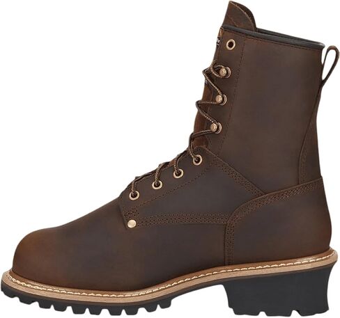 Carolina Elm 8 "Internal Metguard معزول مقاوم للماء أحذية عمل للأصابع الفولاذية للرجال - 600 جرام ، مع خارجي مقاوم للزيت والانزلاق ، مصنفة EH in Saudi Arabia