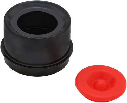 Dust Cap 2" (1.98 in) - Trailer Axle Wheel Hub and Bearing Hub with Rubber Plug, Replacement for Boat Trailer, 3500 Lbs Capacity - 2 Pack in Saudi Arabia