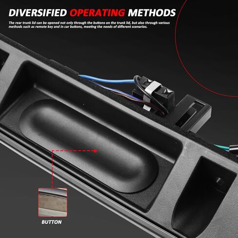 غطاء صندوق خلفي مزخرف بأزرار 2003-2008 يناسب Mini R50 R53 R52 1.6L 1.6T Cooper JCW GP استبدال #51137167530 in Kuwait