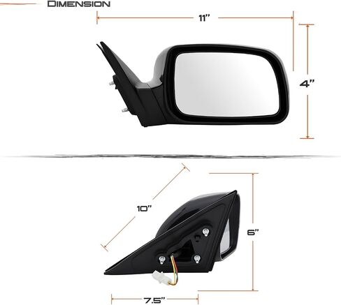 AKKON-FITS 2007-2011 TOYOTA CAMRY TORING MIRROR W/MANUALE FAING +PAIN in Saudi Arabia