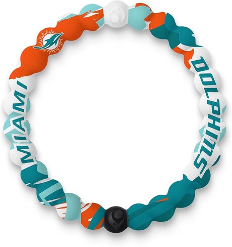 سوار Lokai من السيليكون المطرز للرجال والنساء، مجموعة كرة القدم NFL - Tennessee Titans، صغير - سوار أنيق من مجوهرات السيليكون ينزلق من أجل ملاءمة مريحة in Kuwait