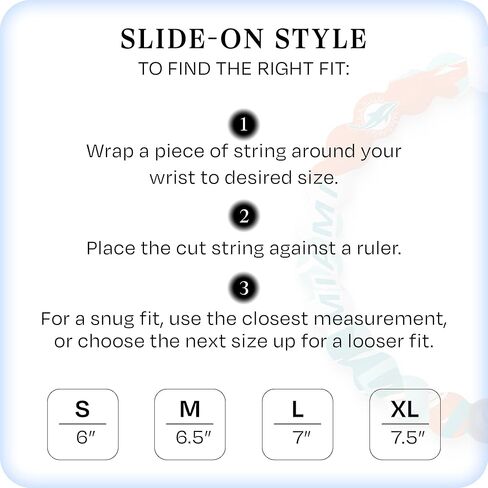 سوار Lokai من السيليكون المطرز للرجال والنساء، مجموعة كرة القدم NFL - Tennessee Titans، صغير - سوار أنيق من مجوهرات السيليكون ينزلق من أجل ملاءمة مريحة in Kuwait