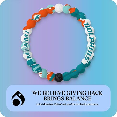 سوار Lokai من السيليكون المطرز للرجال والنساء، مجموعة كرة القدم NFL - Tennessee Titans، صغير - سوار أنيق من مجوهرات السيليكون ينزلق من أجل ملاءمة مريحة in Kuwait