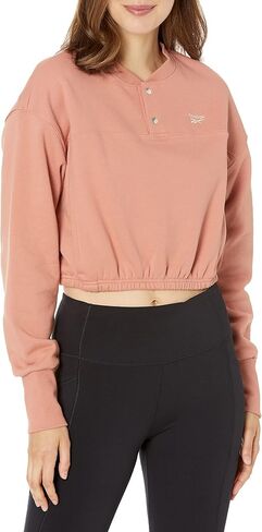 Reebok Women's Crop Crewneck Sweatshirt in Saudi Arabia
