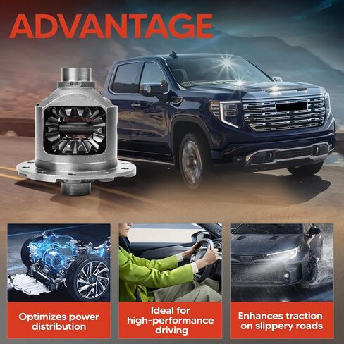 40048044 تفاضلي مفتوح الحامل محملة الحاملة ملائمة لـ GMC Chevy 8.5 "8.6" 30 Spline 10 Bolt Silverado Sierra Limited Slip مع تحمل ، استبدل OE 40048044 و 19244836 in Kuwait