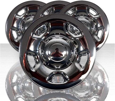 Set of 4 17" Chrome Wheel Skins for Ford F-150 2004-2014 in Saudi Arabia