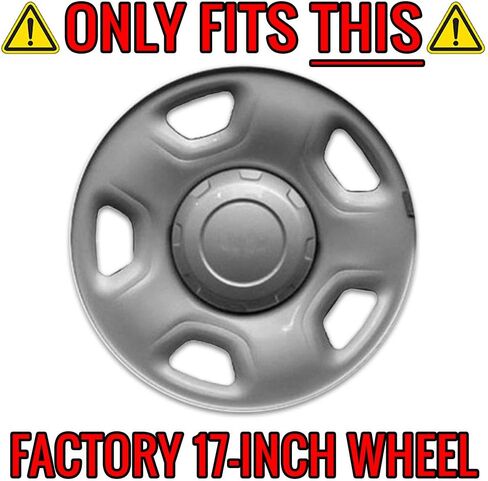 Set of 4 17" Chrome Wheel Skins for Ford F-150 2004-2014 in Saudi Arabia