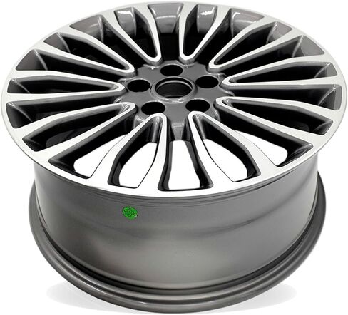 New 18x8 Inch Machined Charcoal Wheel for 2017-2018 Ford Fusion | OEM Design Replacement Rim | Front or Rear Single Super Duty Rim | Direct Fit - OE Stock Specs | 10121 in Saudi Arabia