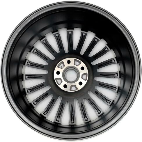 New 18x8 Inch Machined Charcoal Wheel for 2017-2018 Ford Fusion | OEM Design Replacement Rim | Front or Rear Single Super Duty Rim | Direct Fit - OE Stock Specs | 10121 in Saudi Arabia