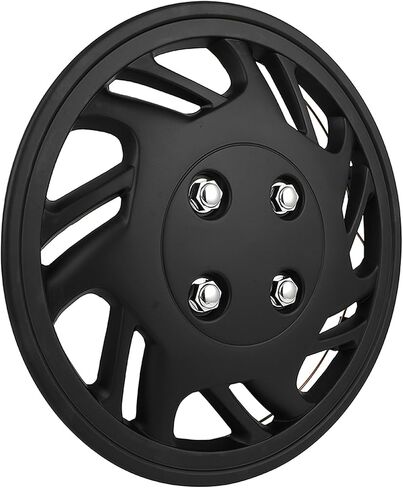 ECCPP 4PCS Premium 14 "RIM RIM COVER HUBCAPS خالية من التآكل ومتين-درجة الحرارة الكاملة والمقاومة للأثر-استبدال OEM in Kuwait