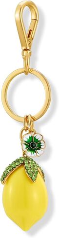 Cute Keychains For Women With Lemon/Apple/Strawberry Charms Fruit Bag Charms For Handbags And Purse in Saudi Arabia