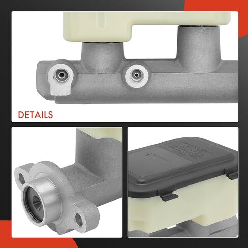 A-Premium Brake Master Cylinder مع خزان وقبعة متوافقة مع Chevrolet و GMC المركبات- Express 2500 ، Express 3500 ، Savana 2500 ، Savana 3500 ، 1996-2002- استبدل# 18029954 ، 18060792 in Saudi Arabia