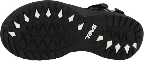 Teva Womens terra fi lite صندل المشي قابل للتعديل - أسود/رمادي - 6 لنا in Kuwait
