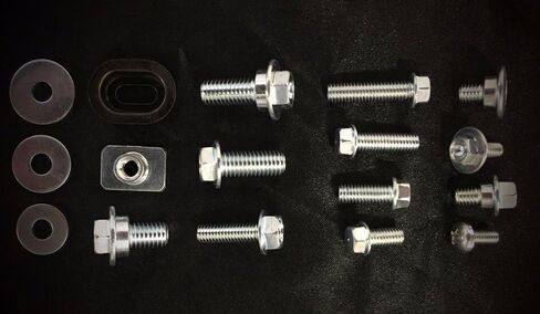 Fast Metric 93pc Bolt Kit for Honda CR Plastics in Saudi Arabia