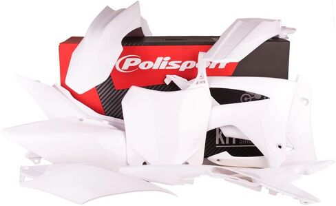 Polisport Complete Replica Plastic Kit White for Honda CRF450R 2013-2016 in Saudi Arabia