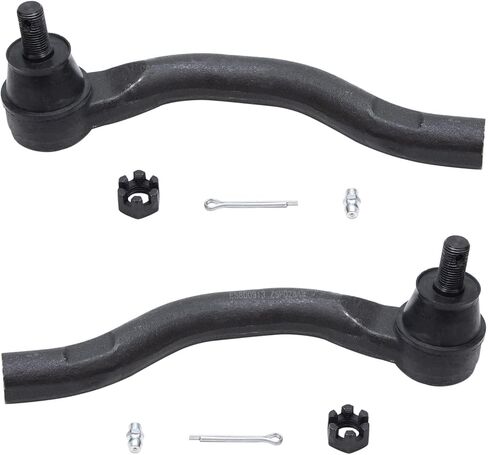 Detroit Axle-Front 10pc sting kit لـ 13-15 Acura ILX ، 12-15 Honda Civic ، 2 مفاصل كرة منخفضة 4 نهايات قضيب التعادل 2 روابط بار 2 Boots + Bellows 2012 2013 2015 Replacement in Saudi Arabia