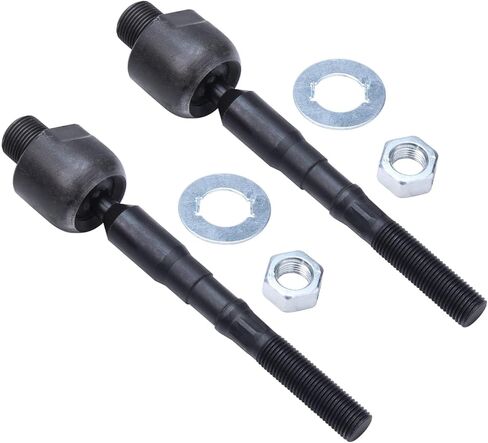 Detroit Axle-Front 10pc sting kit لـ 13-15 Acura ILX ، 12-15 Honda Civic ، 2 مفاصل كرة منخفضة 4 نهايات قضيب التعادل 2 روابط بار 2 Boots + Bellows 2012 2013 2015 Replacement in Saudi Arabia