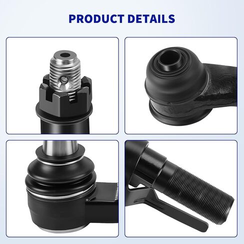 LCWRGS Front Tie Rod Ands Kit for 2005-2016 Ford F-250 F-350 Super Duty 4WD 4x4 ، TIE TIX ROD OFTER AND ALD SLEEVE RINC و PITMAN ARM SPENENSION KIT -5PCS in Kuwait