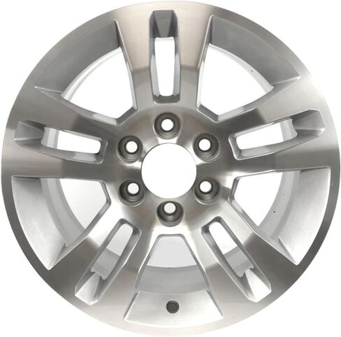 جديد 18 × 8.5 بوصة بديل وفضية ألومنيوم عجلات الألومنيوم لعام 2014-2018 شيفروليه سيلفرادو 1500 ؛ 2015-2020 Tahoe Suburban | 5646 in Saudi Arabia