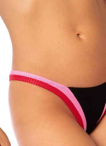 Maaji Women's Trinity Rise Rise v Front Cheeky Cut Bikini Bottom in Saudi Arabia
