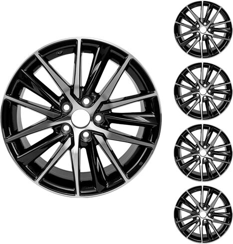 حافات جديدة 18 بوصة واحدة 18x8 بوصة الحافات عجلات السبائك لعام 2018 2019 2020 2021 2022 2023 2024 تويوتا كامري SE in Kuwait