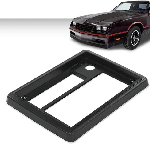 LQI Radio Face Plate Dashboard, Compatible with El Camino Monte Carlo SS 1981-1988, Black in Saudi Arabia