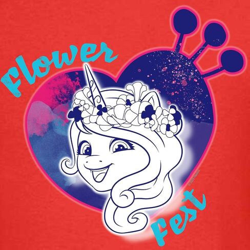 CafePress MLP Flower Fest T Shirt Kids Dark Cotton T-Shirt in Saudi Arabia