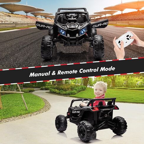 24V Kids Ride-On Utv Car – Battery-Powered Electric Vehicle with Remote Control, Spring Suspension, 200W Motor, Metal Frame, USB, Music, and Led Lights, Perfect Ride-On Toy for Children(Rose) in Saudi Arabia
