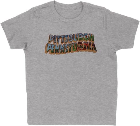 Vacation Pittsburgh Pennsylvania Kids T-Shirt Youth in Saudi Arabia