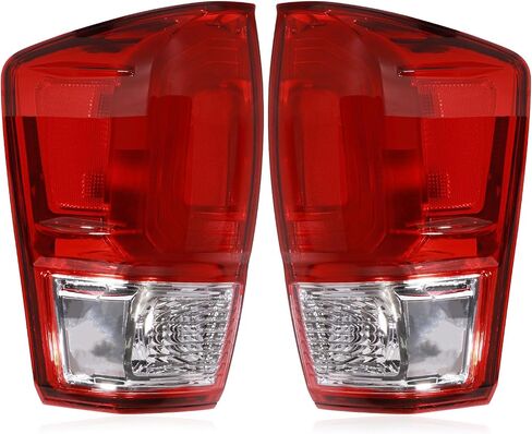 Tail Lights Assembly Compatible with 2016-2023 Tacoma Red, Rear Light Taillights Replacement # 8156004170 TO2800197 8155004170 TO2801197 in Saudi Arabia