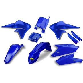Cycra Powerflow Plastic Kit (Blue) Compatible with 14-18 Yamaha YZ250F in Saudi Arabia