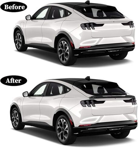 المفسد الخلفي لفورد موستانج ماخ E 2021 2022 2023 2024 SPOILER WING TRUNK SPOILER in Saudi Arabia
