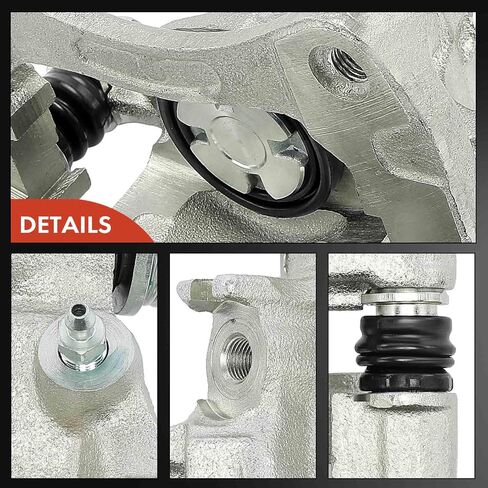 A-Premium Disc Brake Caliper Assembly with Bracket Compatible with Nissan Maxima 1995-2000 & Infiniti I30 1996-2000 - Rear Driver and Passenger Side in Saudi Arabia