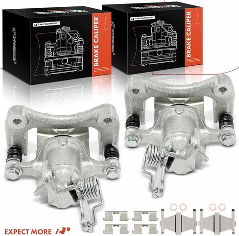 A-Premium Disc Brake Caliper Assembly with Bracket Compatible with Nissan Maxima 1995-2000 & Infiniti I30 1996-2000 - Rear Driver and Passenger Side in Saudi Arabia