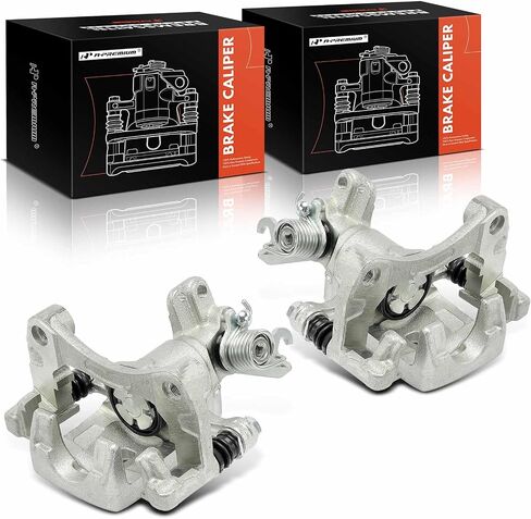 A-Premium Disc Brake Caliper Assembly with Bracket Compatible with Nissan Maxima 1995-2000 & Infiniti I30 1996-2000 - Rear Driver and Passenger Side in Saudi Arabia