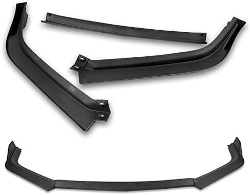 9pcs Combo Front Bumper Body Kit Lip + Side Skirt Extensions Diffuser Compatible with 2013-2015 Honda Accord Sedan 2014 (Painted White) in Kuwait