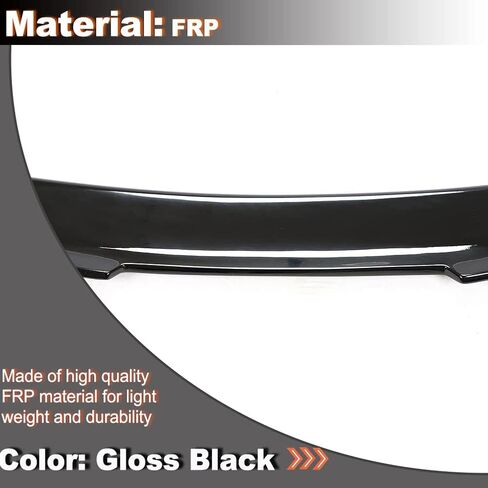 MCARCAR KIT Real Carbon Fiber Trunk Spoiler for BMW 3 Series F30 2013-2018&F80 M3 2014-2018 328i 335i 320i 330i 340i 316i 318i Rear Boot Lid Highkick Spoiler Wing Lip (Carbon Fiber) in Saudi Arabia