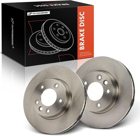 A-Premium 12.98 in (329.70 مم) دوارات فرامل القرص الأمامية المتخلفة متوافقة مع طرز Porsche و Volkswagen المختارة-Cayenne 2004-2006 2008-2010 ، Touareg 2004-2017 ، 2-PC Set in Saudi Arabia