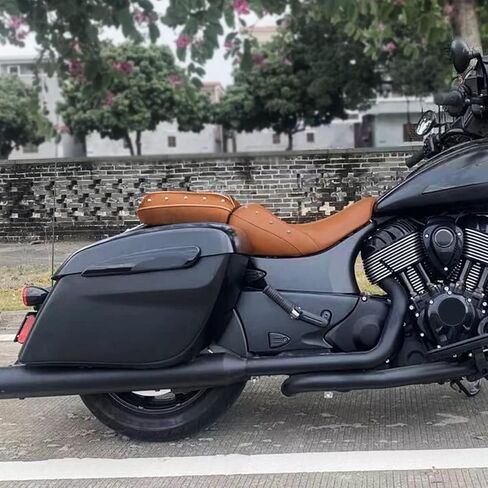 TCMT DRIVER SEAT PACKENGET FIT لـ Indian 2017-2024 CHIEFTAIN LIMITED 2017-2019 Chief Dark Horse 2015-2024 Roadmaster 2014-2024 Chieftain 2014-2018 Chief Classic in Kuwait