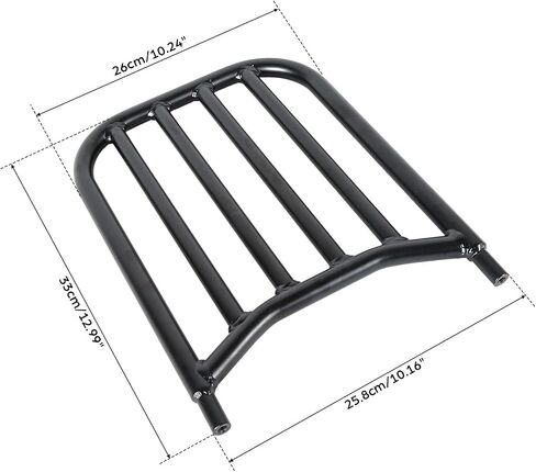 TCMT BACKREST SISSY BAR LAGGAGE RACK FITS لـ Indian 2017-2024 CHIEFTAIN LIMITED 2017-2019 Chief Dark Horse 2016-2024 Chieftain Dark Hors in Saudi Arabia