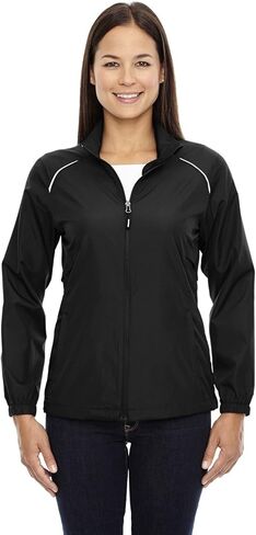 Ash City - Core 365 Ladies' Motivate Unlined Lightweight Jacket 3XL BLACK in Saudi Arabia